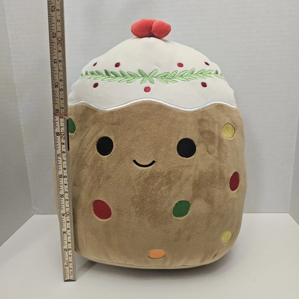Squishmallow Fruit‎ Cake Plush Holiday Christmas Dessert Cute Collectible